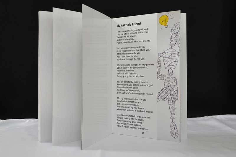 (1) My Pathetic Poems - Full Color Booklet w/20 Poems