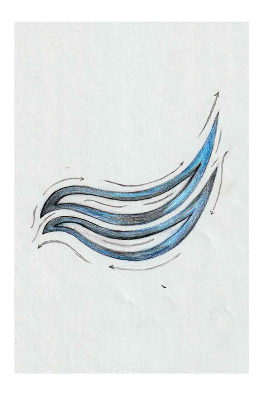 (3) 6"x4" Free Flowing - Postcards - One-Sided - Full Color