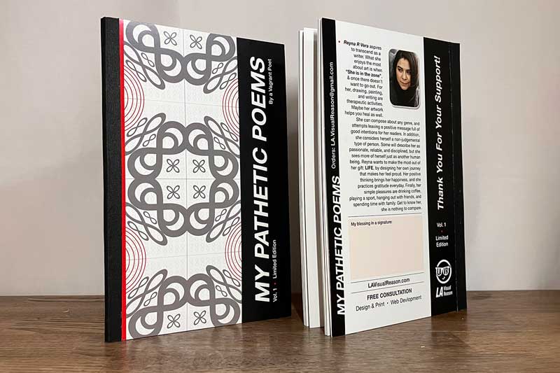 (1) My Pathetic Poems - Full Color Booklet w/20 Poems
